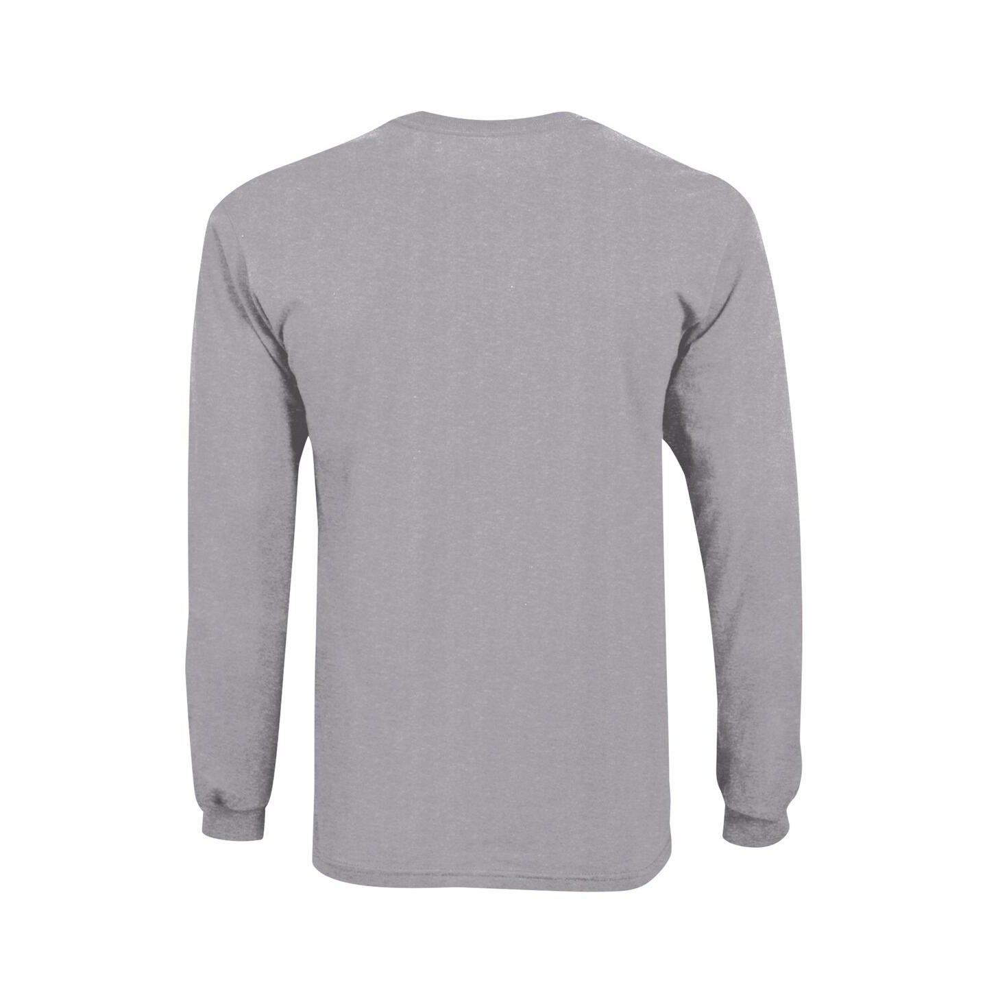 Детская футболка Champion Gray Alabama Crimson Tide Distressed Arch Over Logo Long Sleeve — фото 3