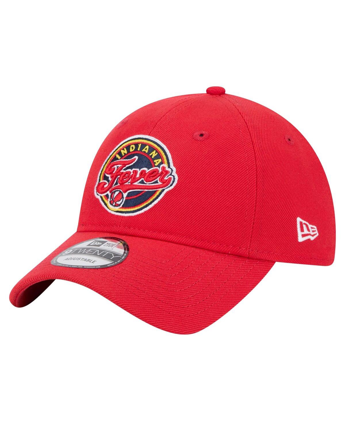 New Era Men's Caitlin Clark Red Indiana Fever Name Number Sidepatch 9twenty Adjustable Hat In Red