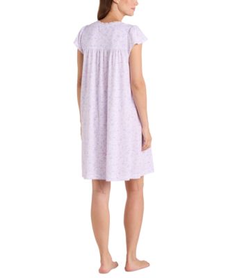 Women's Printed Pintucked Nightgown