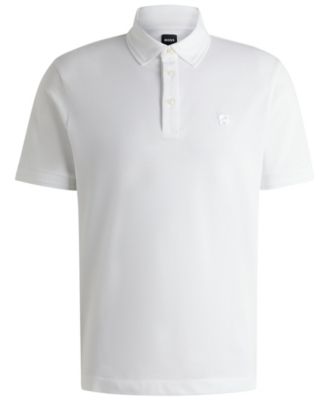 Men's Double B Monogram Regular-Fit Polo