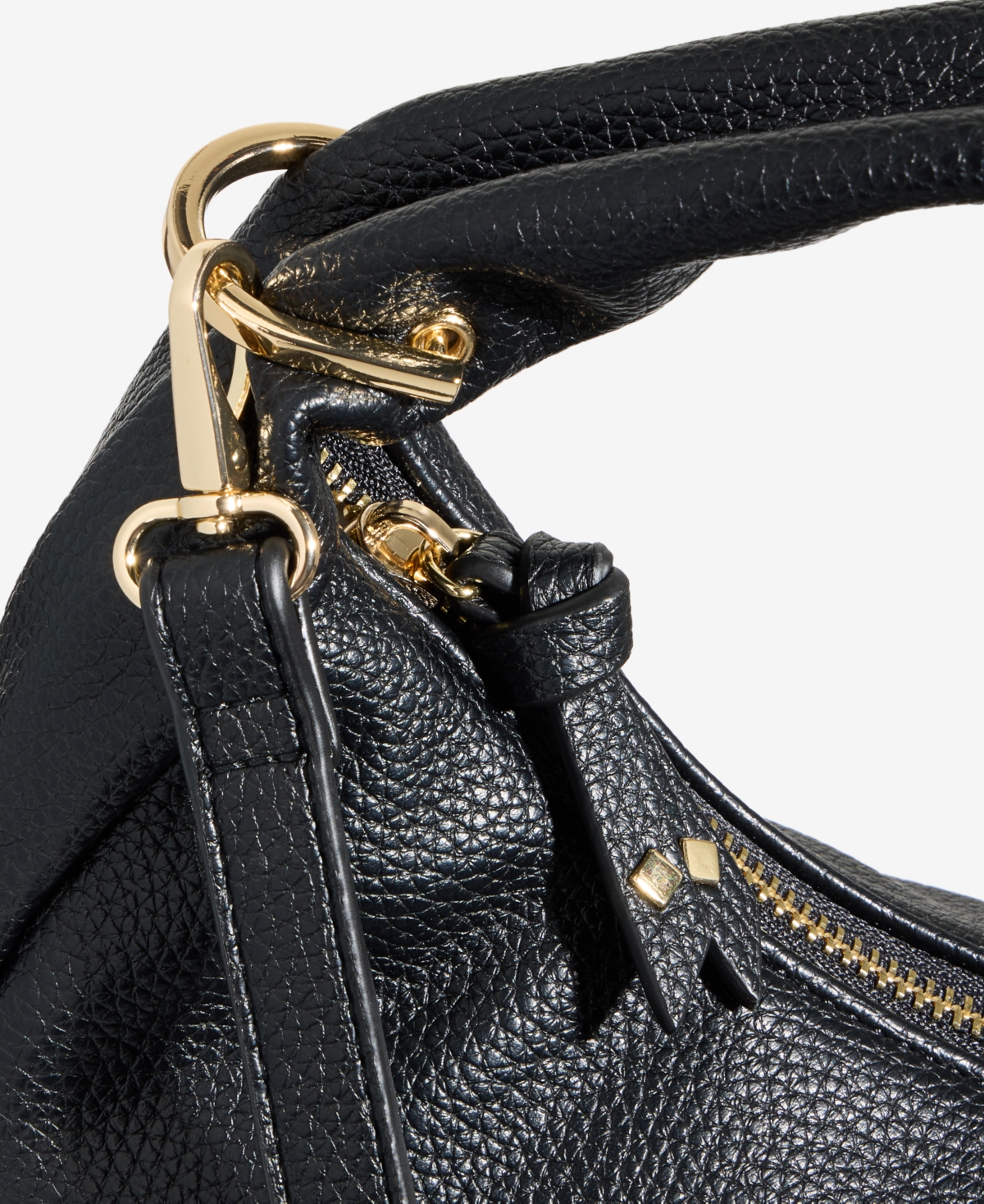 On 34th Harlowwe Solid Top Handle Small Crossbody, Exclusively At Macy's In Black