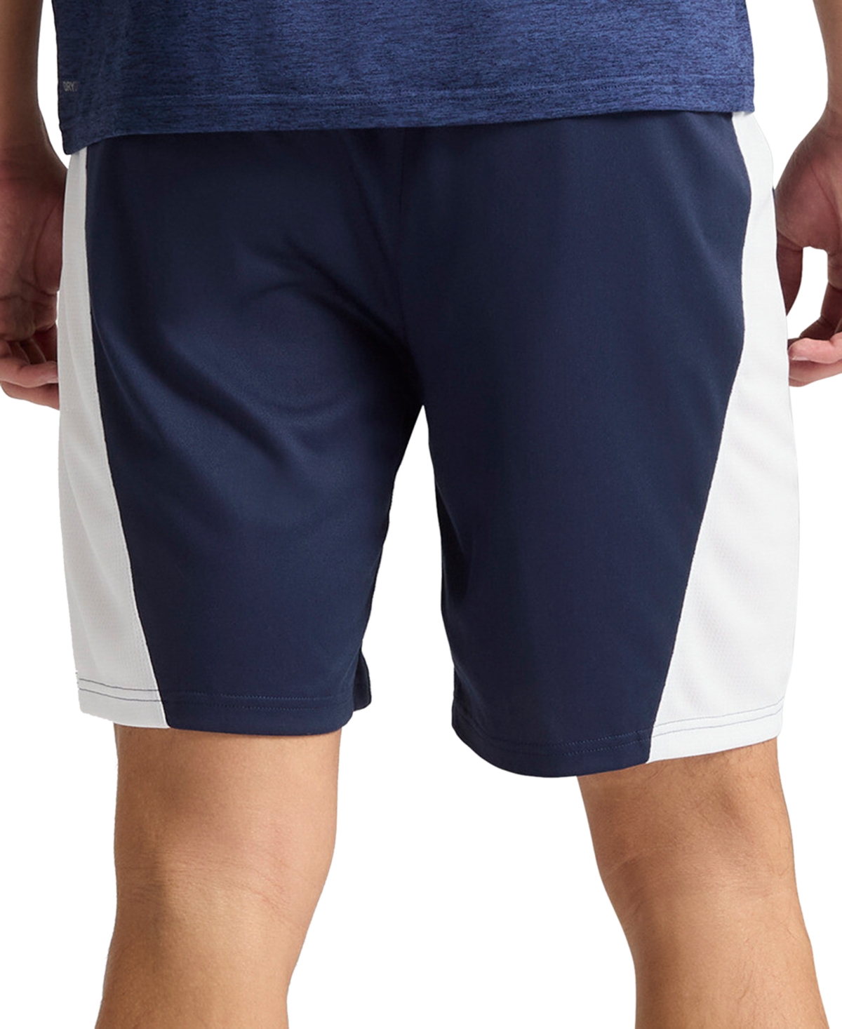 Puma Men's Tad Tech Knit Logo Shorts In Blue