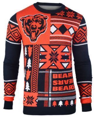 Forever Collectibles - Men's Chicago Bears Patches Christmas Sweater