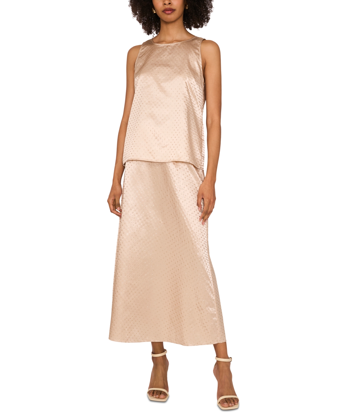 VINCE CAMUTO WOMEN'S EMBELLISHED SLEEVELESS TOP 