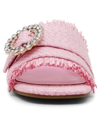 Women's Nahla Embellished Buckle Block Heel Dress Sandals