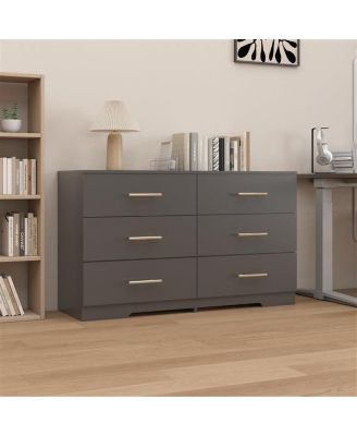 6-Drawer Dresser for Spacious and Organized Bedroom Storage