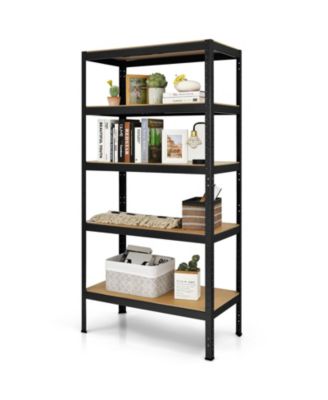 71 inch Heavy Duty Steel Adjustable 5 Level Storage Shelves