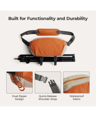 Soar 6L Camera Sling Bag with Tripod Holder ORANGE