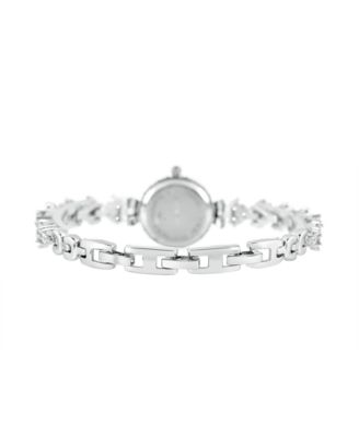 Women's Fine Silver Plated Analog Watch