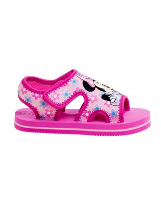Toddler Girls Minnie Mouse Hook and Loop Sandals