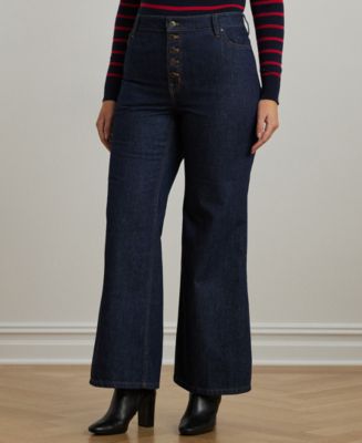 Ralph Lauren denim flare pants 00s’ 9 The Flare Patchwork Jean | Ralph Lauren