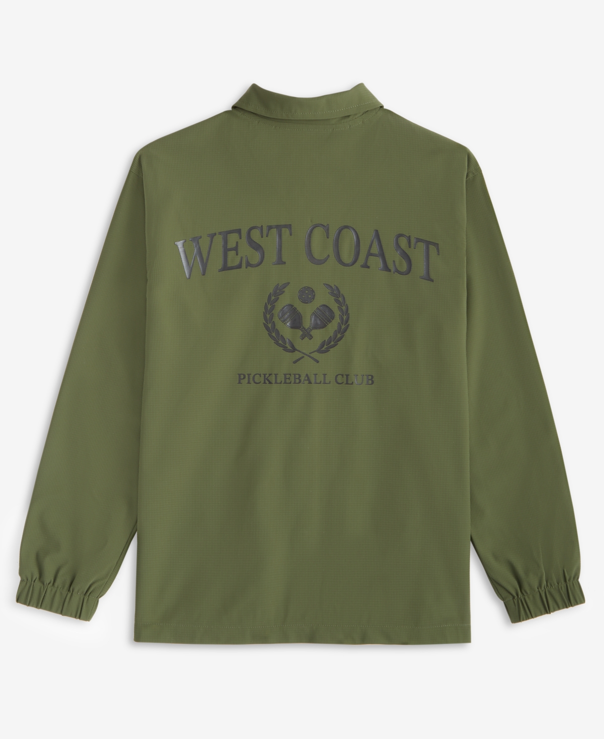 Macy's Epic Threads Little Big Boys Pickleball Club Coach Jacket Los Angeles Graphic T Shirt Layered Look S In Seaweed