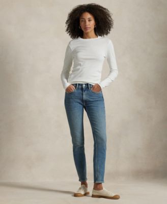 Polo Ralph Lauren - Women's Mid-Rise Super-Slim Jeans