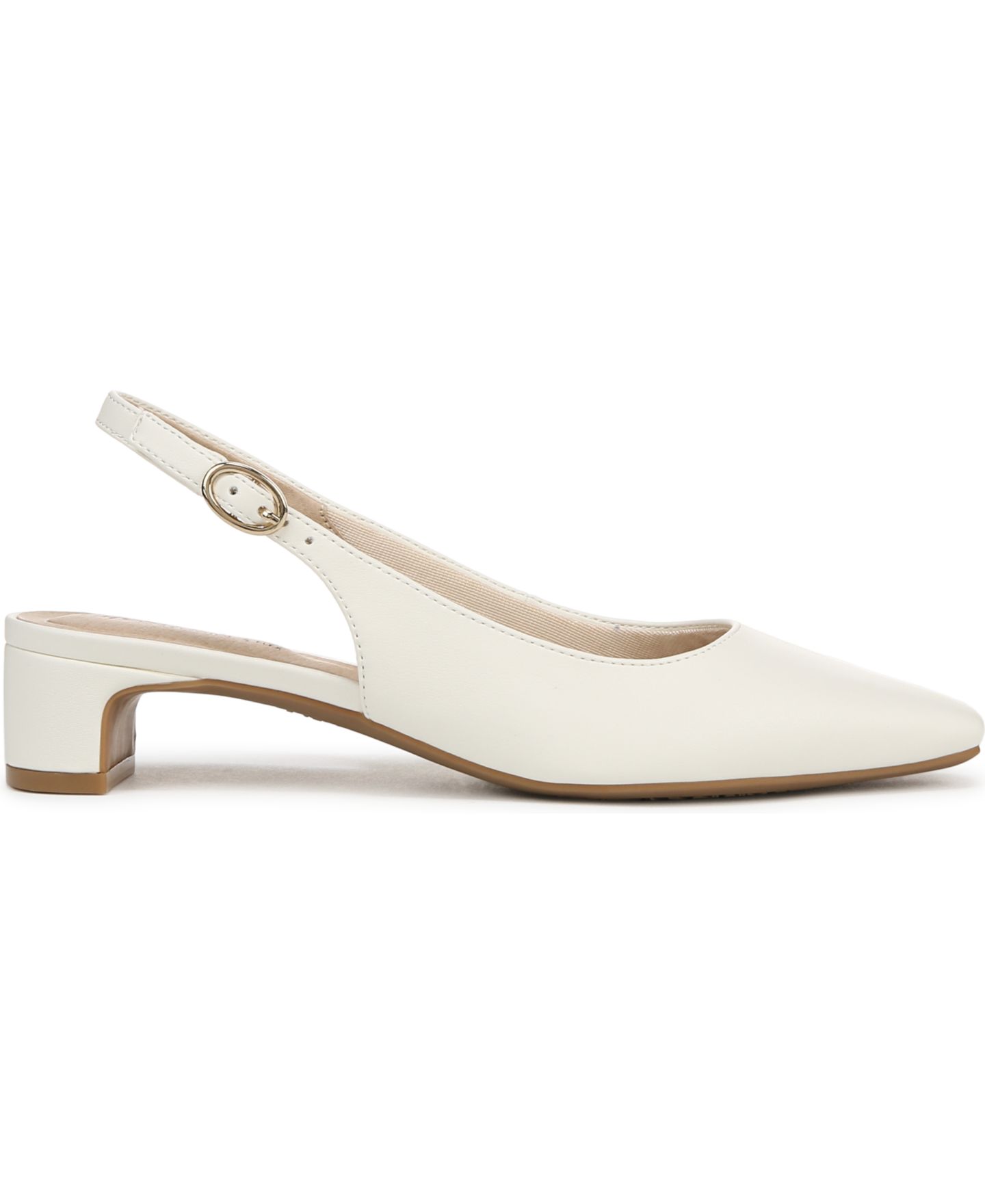 Женские туфли LifeStride Lorena Pointed Toe Slingback Pumps, цвет: Яркий белый — фото 2
