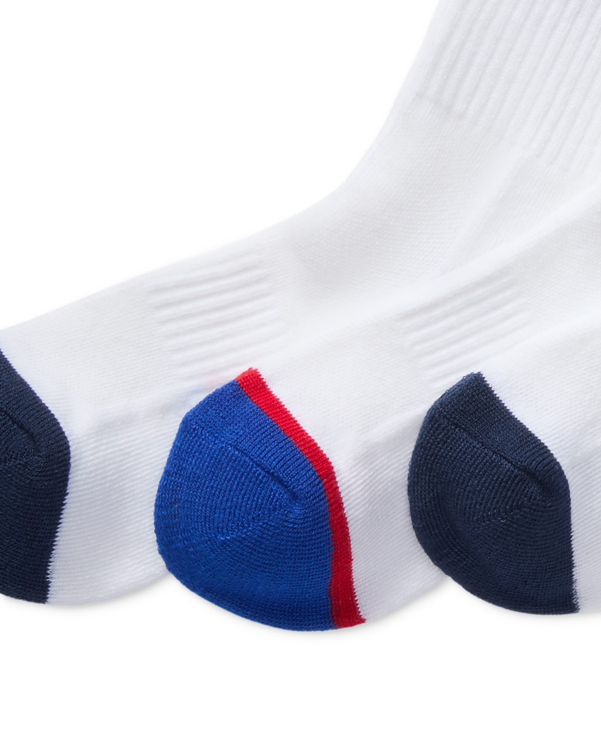 Polo Ralph Lauren Little & Big Boys Polo Ball Crew Socks, 3-pack In White