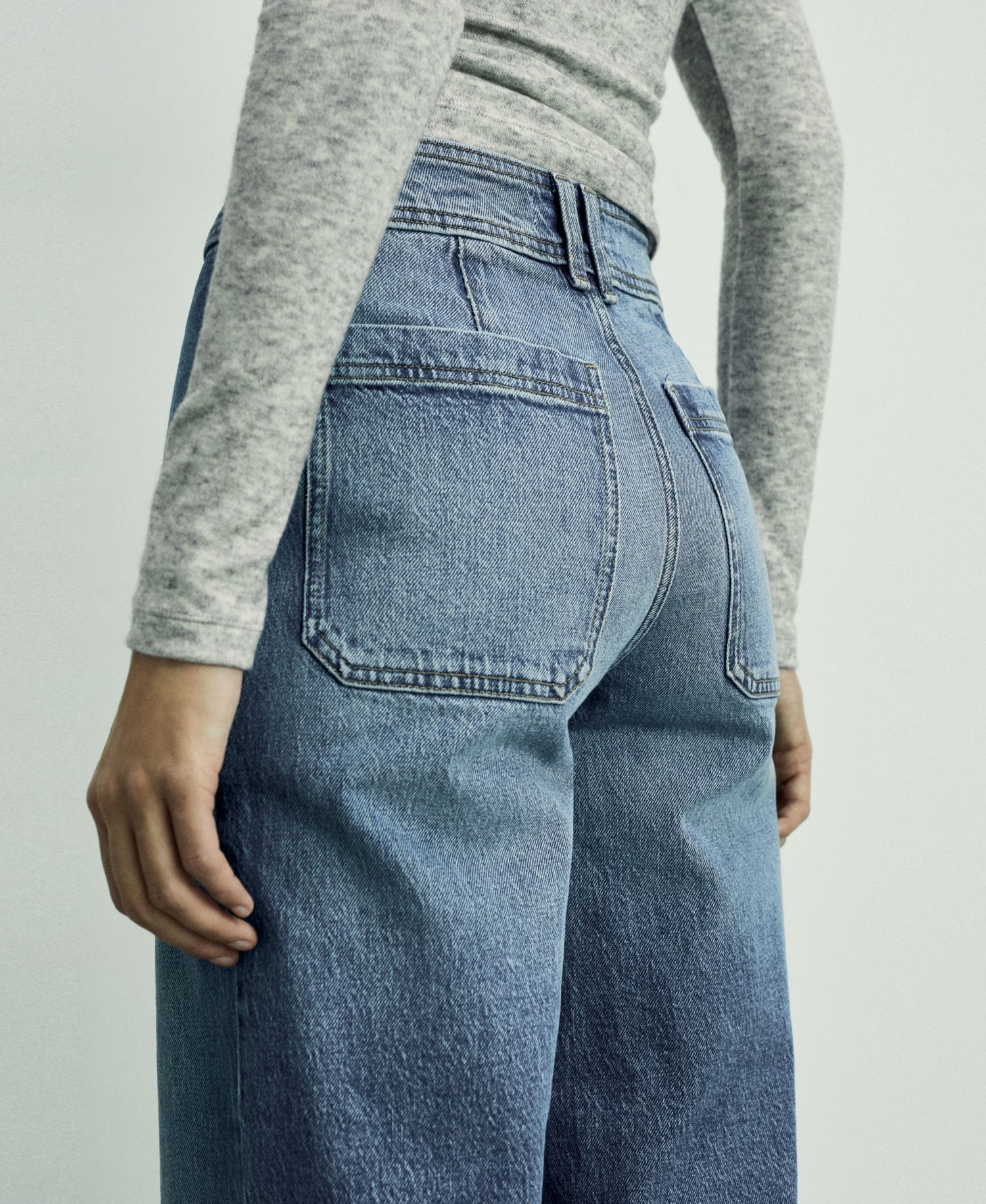 Women's Catherin Culotte High-Rise Jeans