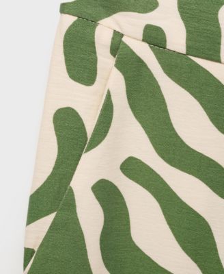 Women's Printed Straight Pants