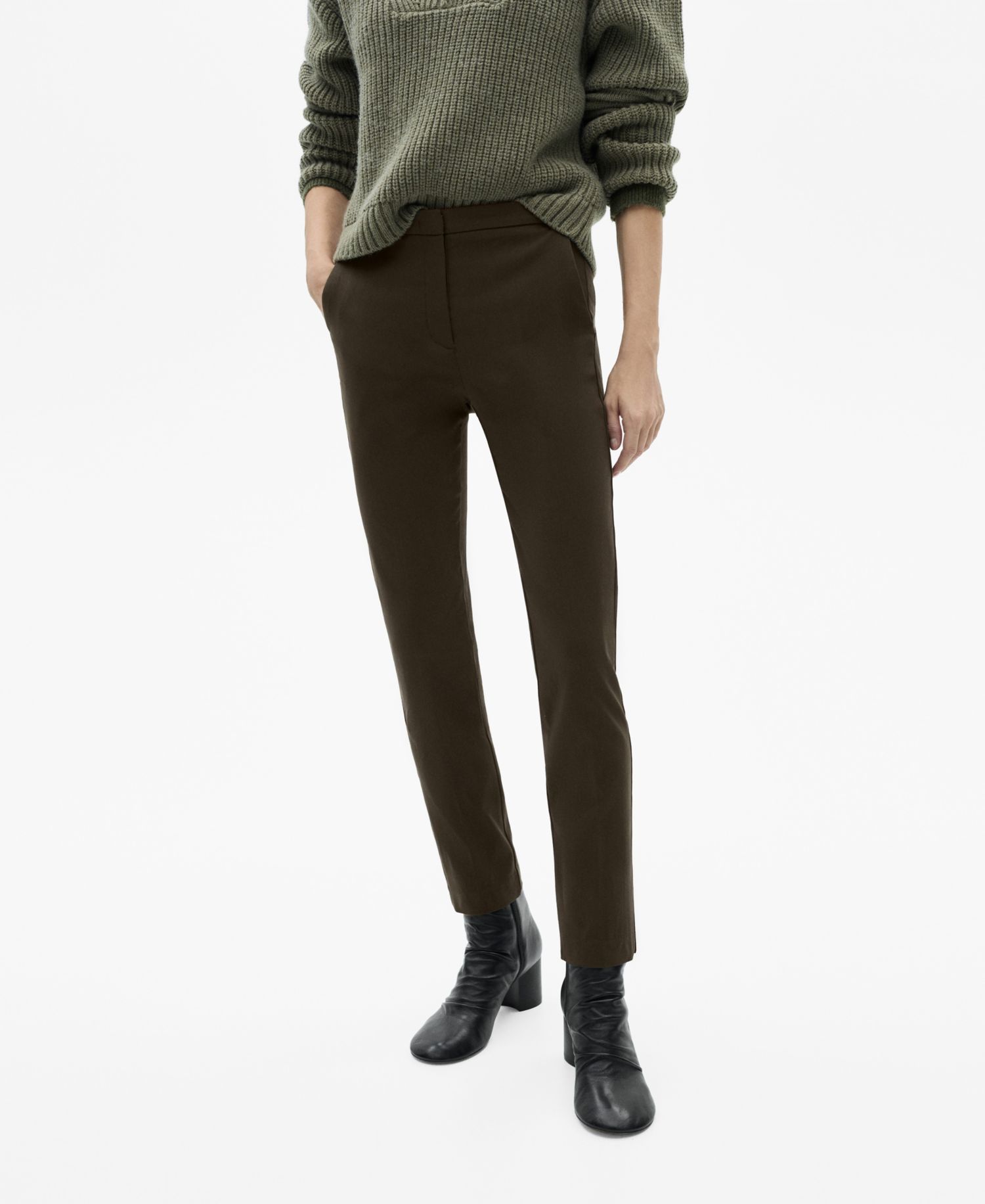 Women's Crop Skinny Pants