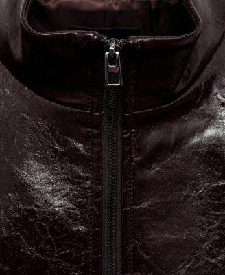 Women's Perkins Collar Texture Jacket