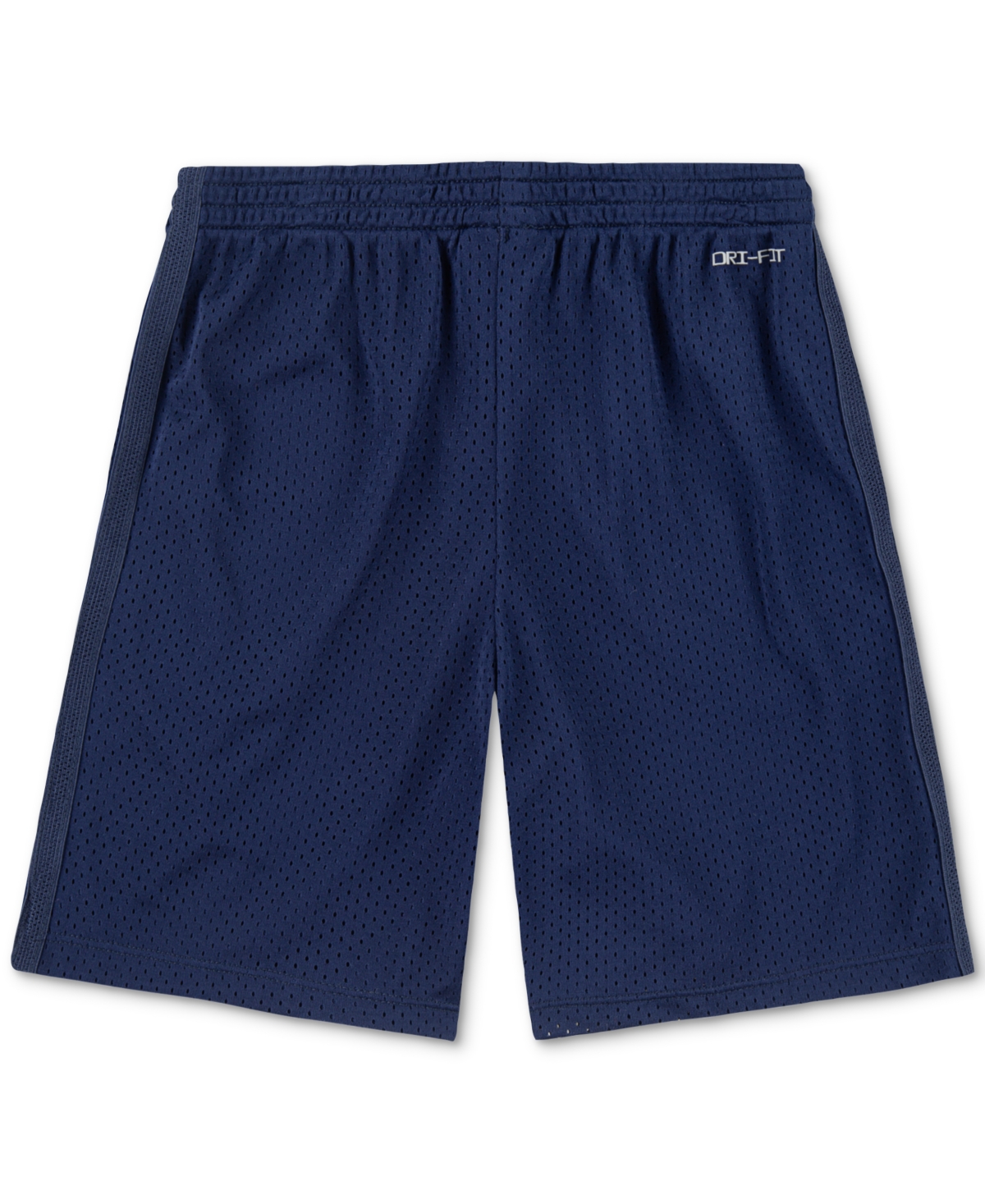 Nike Little Boys Dri-fit Logo Mesh Pull-on Shorts In Midnight Navy