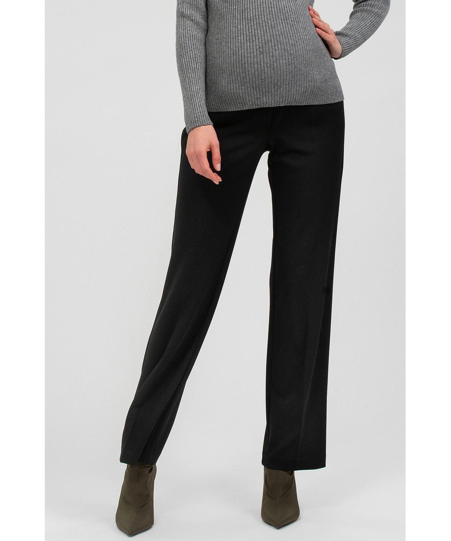 Maternity Straight-textured super stretch Noah Pants