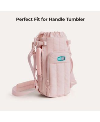 Walker 32oz - 64oz Expandable Water Bottle Sling Pink