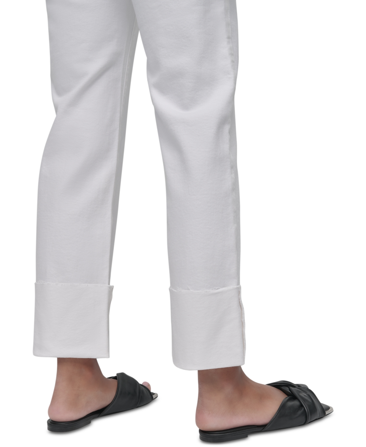 DKNY JEANS WOMEN'S HIGH-RISE CLASSIC STRAIGHT-LEG JEANS 