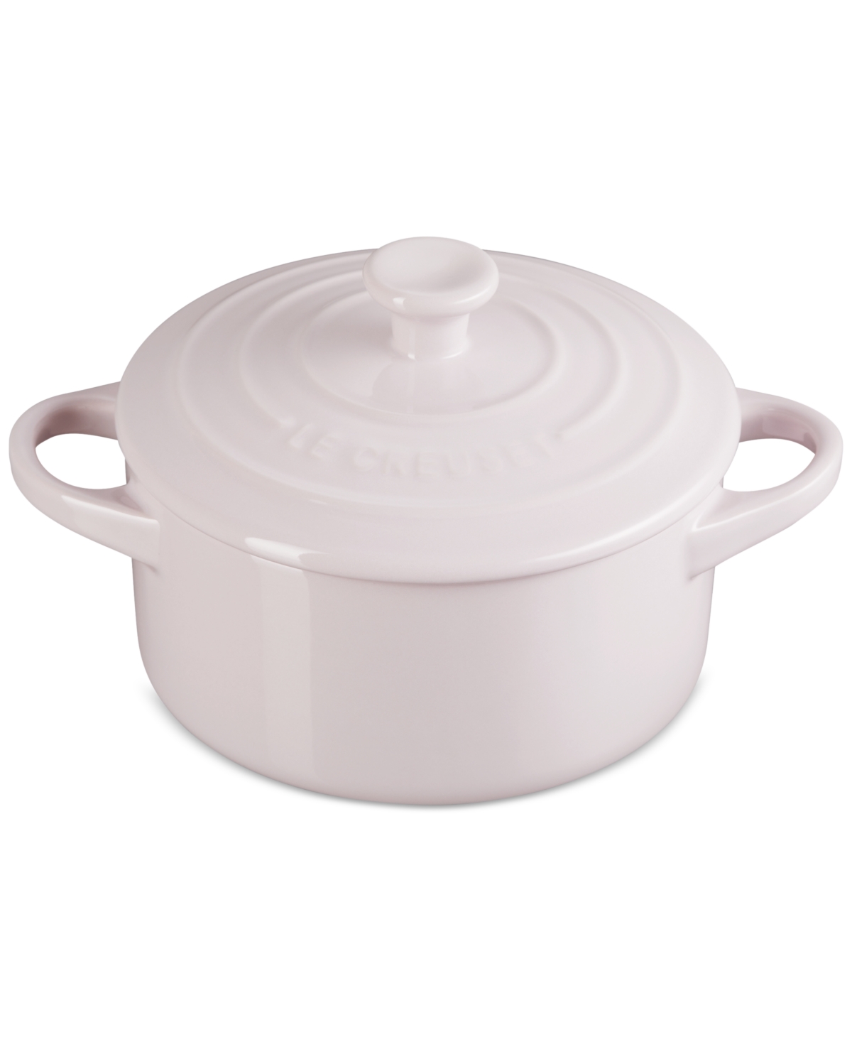 Le Creuset 24-ounce Mini Stoneware Cocotte In Shallot