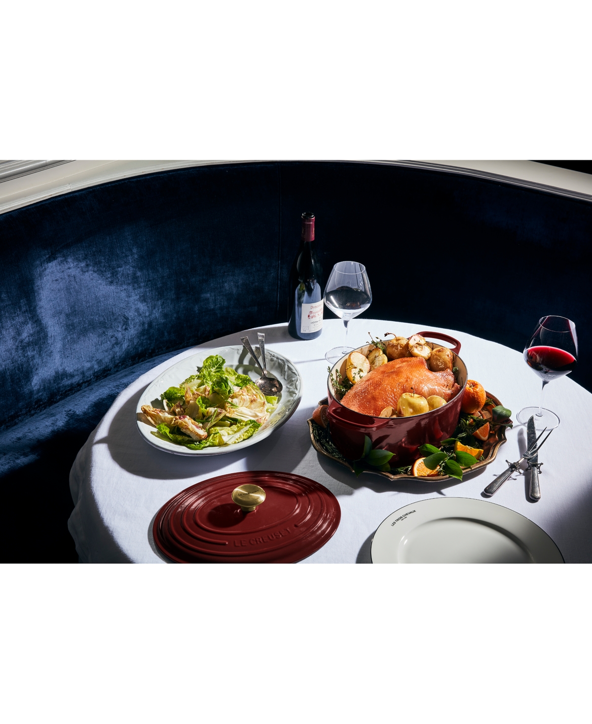 Le Creuset Signature Enameled Cast Iron 8-qt, Oval Dutch Oven In Rhone