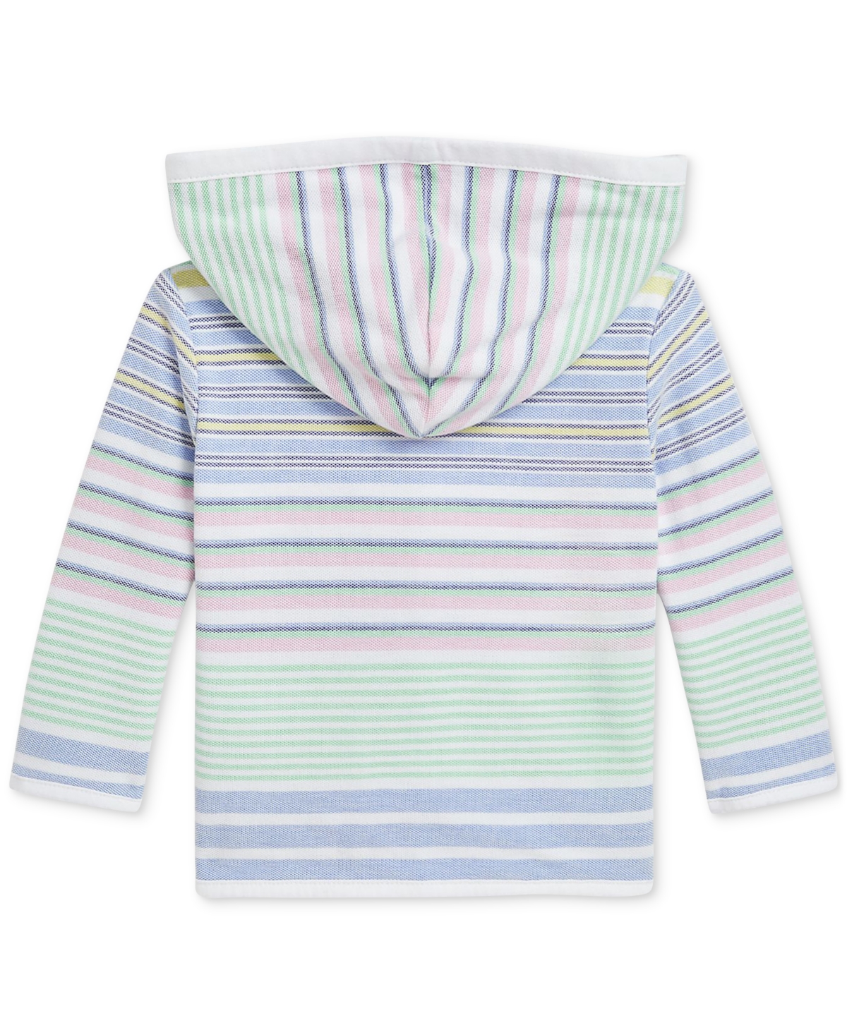 Polo Ralph Lauren Baby Striped Hooded Jacket In Multi