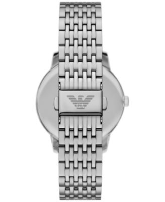 Men's Stainless Steel Bracelet Watch 39mm