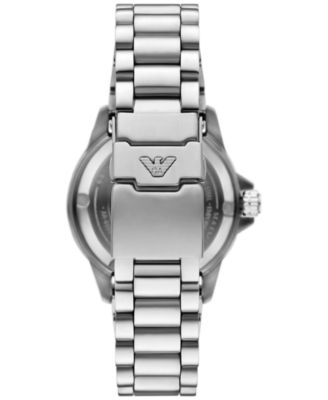 Men's Automatic Sea Explorer Stainless Steel Bracelet Watch 43mm