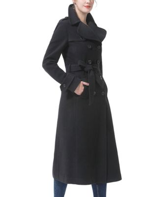 Women's kimi + kai Charlotte Long Wool Blend Coat