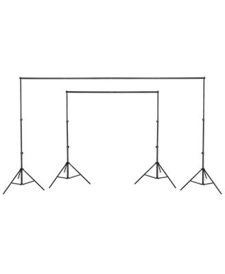 7x10Ft Photography Background Backdrop Support Stand Kit For Live Stream 3 Packs