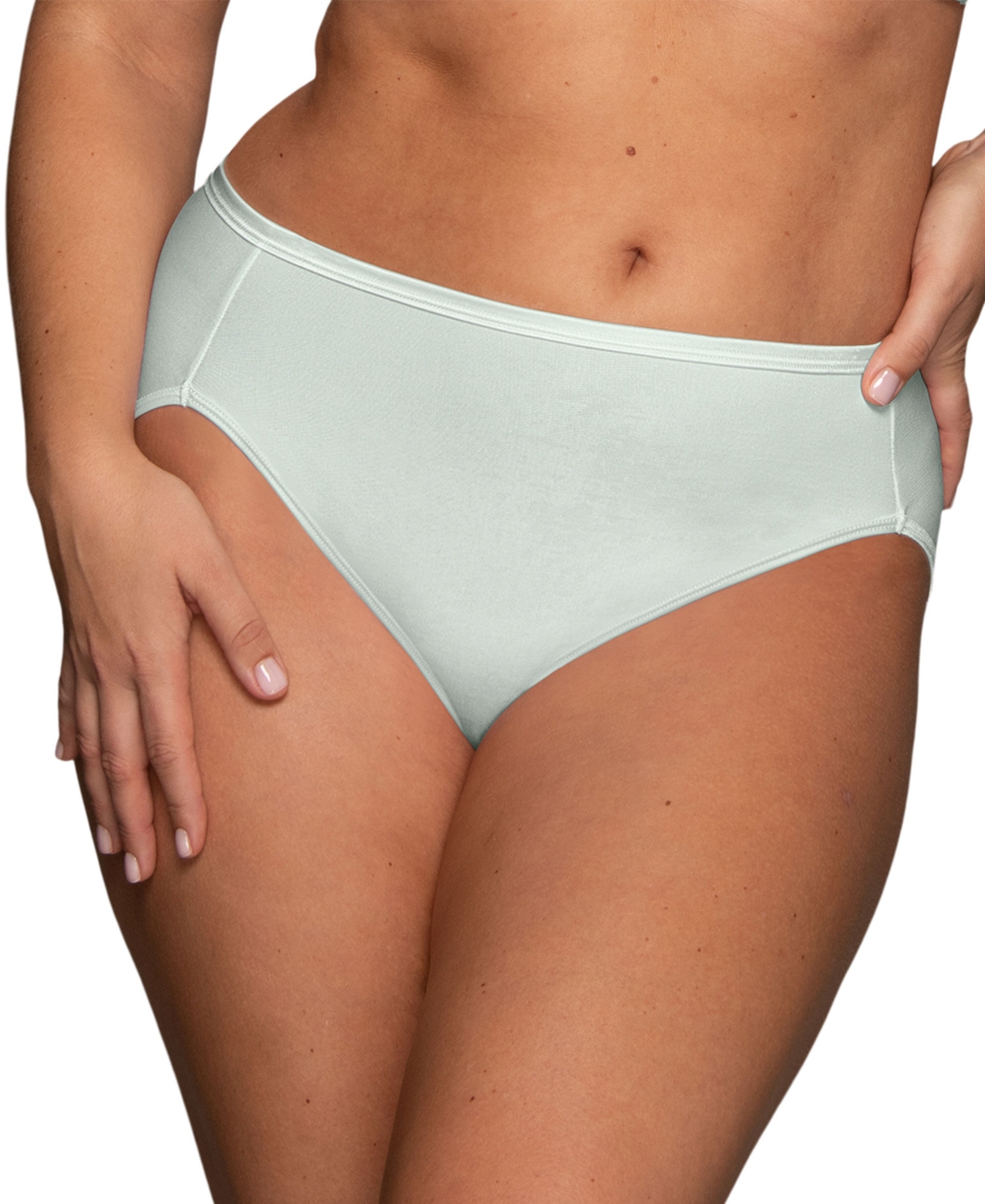 VANITY FAIR ILLUMINATION HI-CUT BRIEF UNDERWEAR 13108, ALSO AVAILABLE IN EXTENDED SIZES 