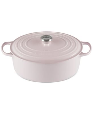 Signature Enameled Cast Iron 8-Qt, Oval Dutch Oven