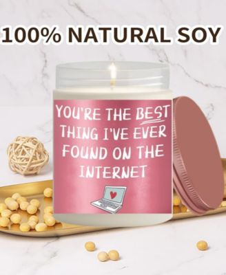 "You're The Best" Vanilla Scented Soy Wax Candle, 10 oz.