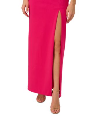 Adrianna Women's Bead-Trim Sweetheart-Neck Sleeveless Gown