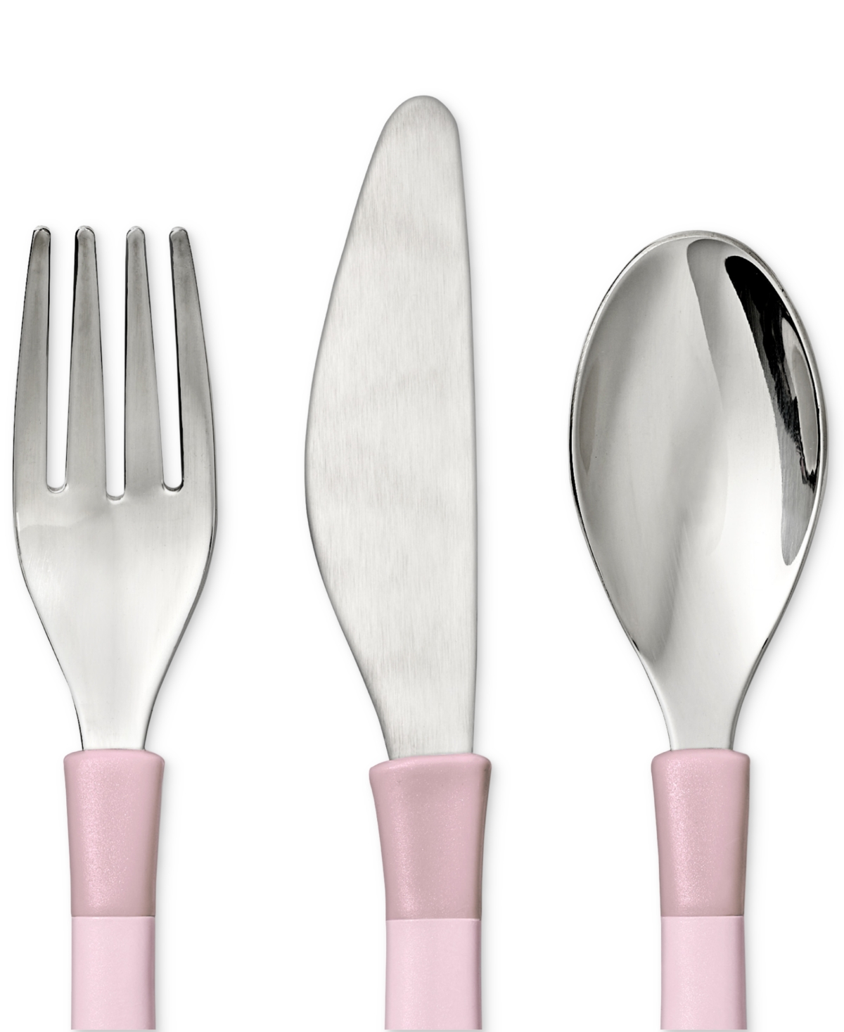 Oxo Tot 3-piece Cutlery Set For Big Kids In Blossom