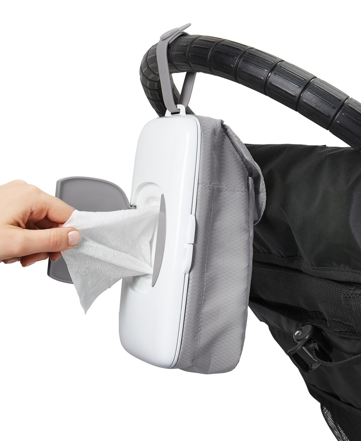 Oxo Tot On-the-go Wipes Dispenser With Diaper Pouch In No Color