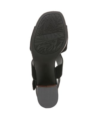 Women's Audra Open Square Toe Block Heel Platform Sandals