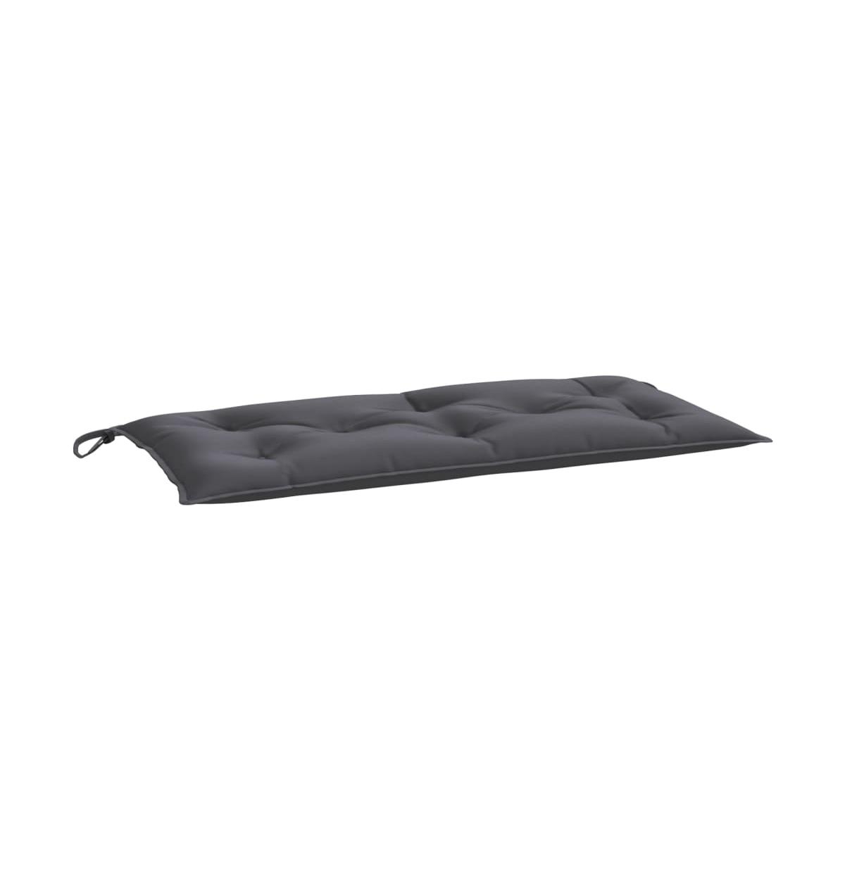 Garden Bench Cushion Anthracite 39.4"x19.7"x2.8" Oxford Fabric - Anthracite