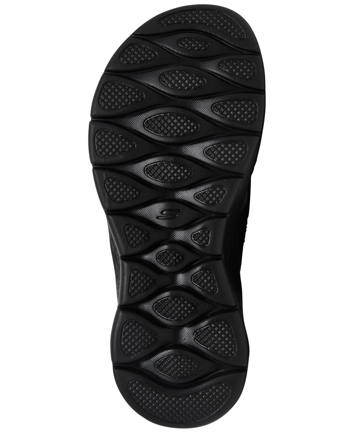 Skechers Women's Go Walk Flex Flip-flop Thong Sandals From Finish Line In Black