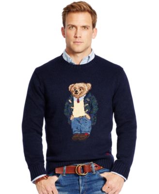 macy's polo bear hoodie