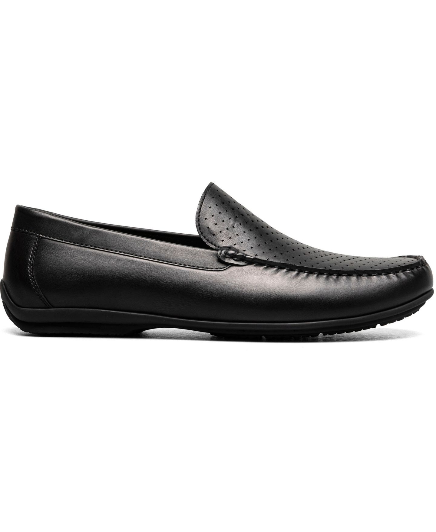 Мужские туфли Stacy Adams Conroy Perfed Slip On, цвет: Чёрный — фото 3