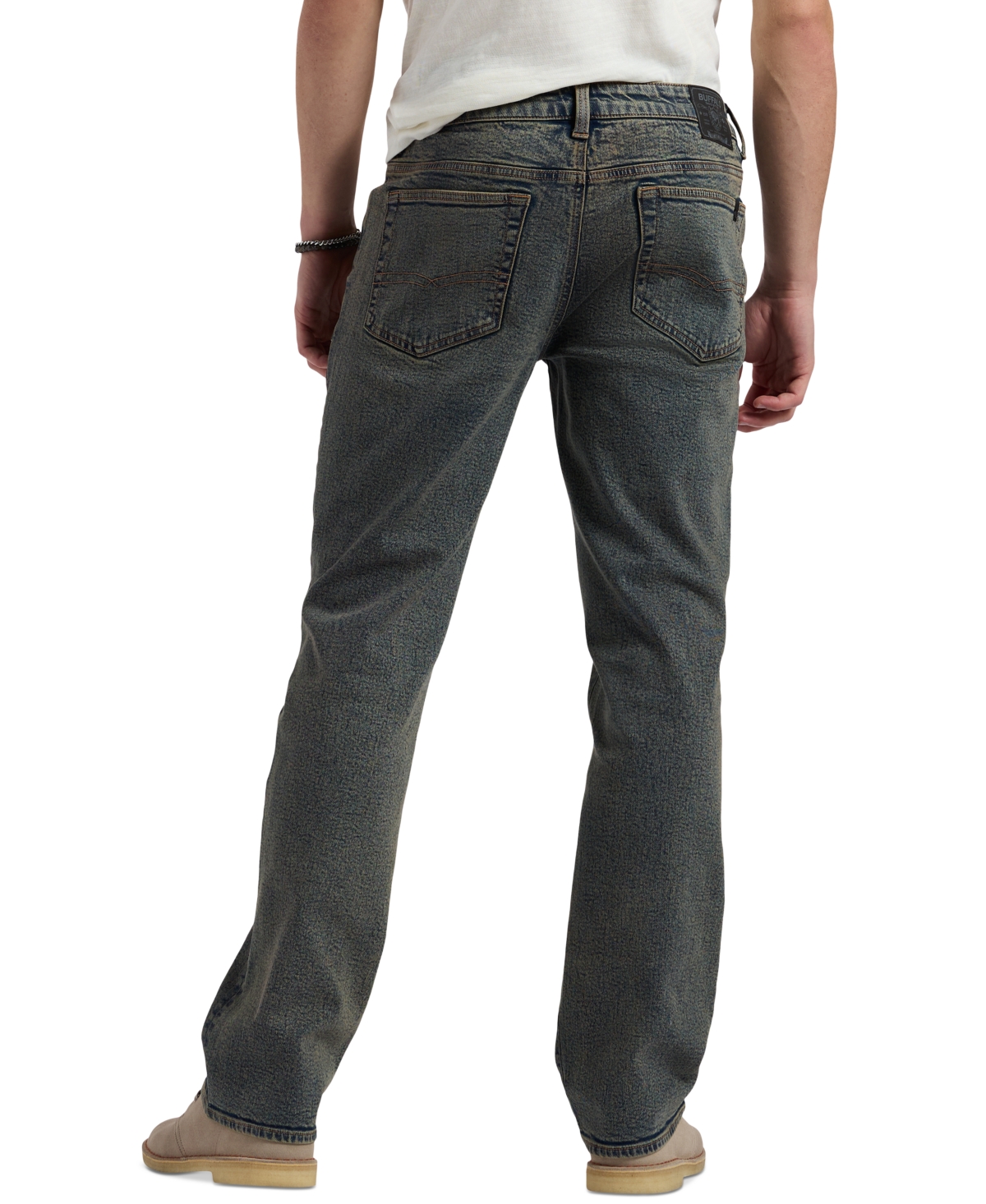 Buffalo David Bitton Men's Driven Relaxed-straight Fit Jeans In Authentic Worn