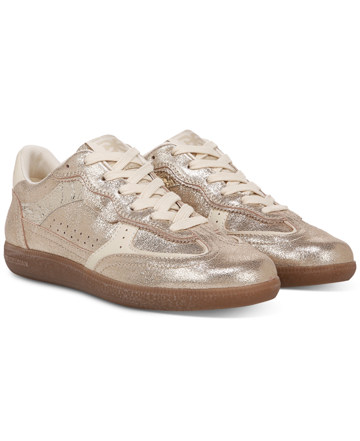 Shop Sam Edelman Women's Kallen Sneakers In Cyprus Gold