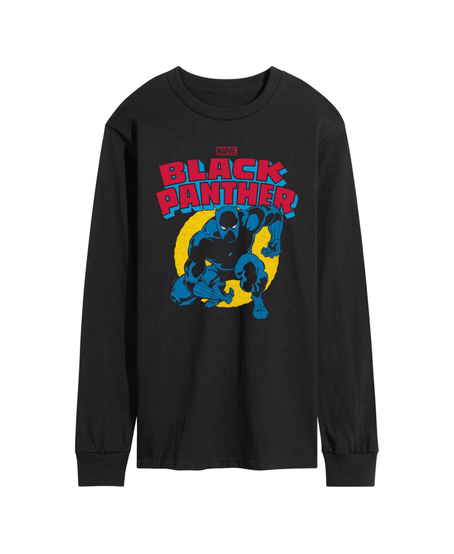 Men's Black Panther Long Sleeve T-Shirt