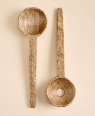 Wooden 2 Piece Salad Server Set, Exclusively at Macys