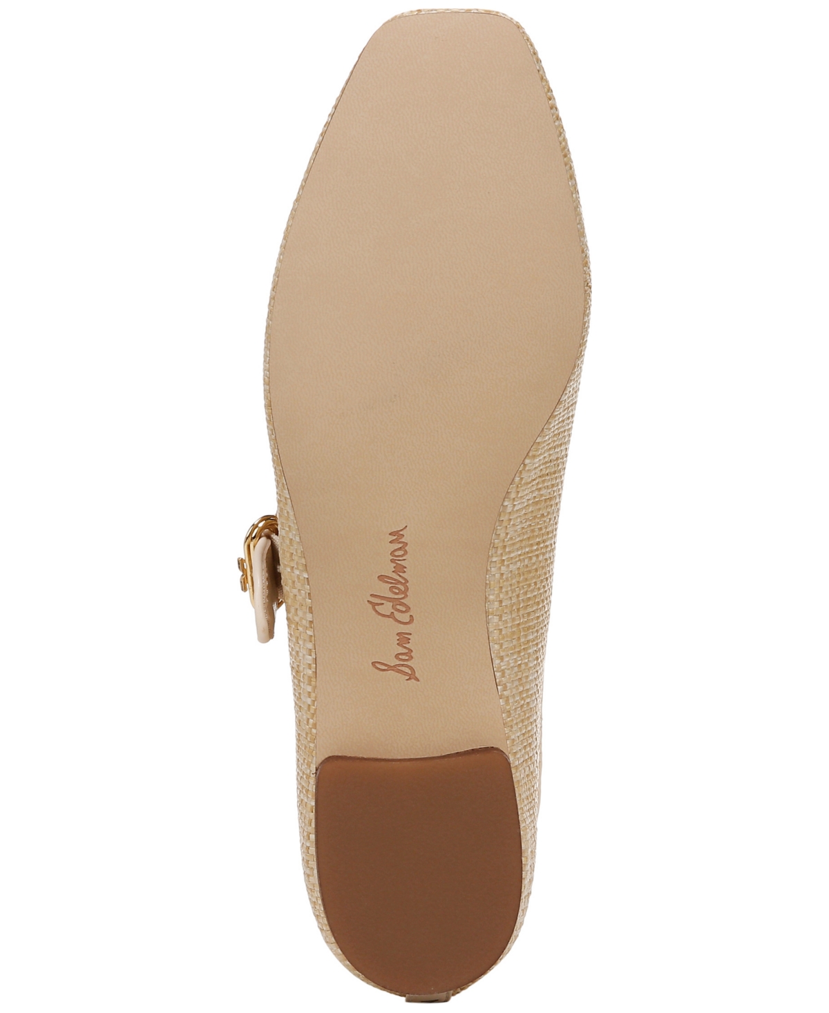 Sam Edelman Michaela Ballet Flats Bleached Beechwood In Bleached Beechwood,ecru Sand